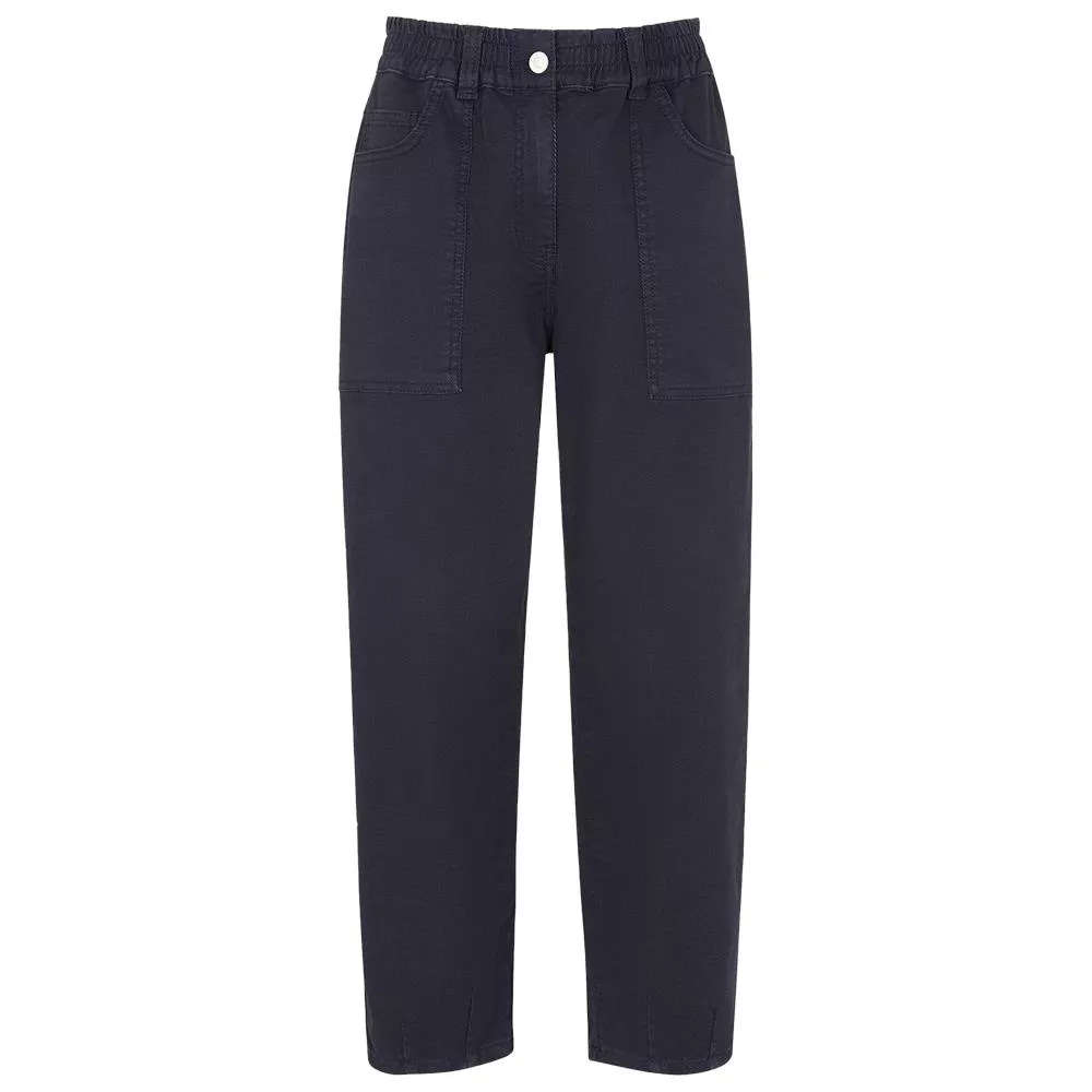 Whistles Tessa Black Casual Trousers
